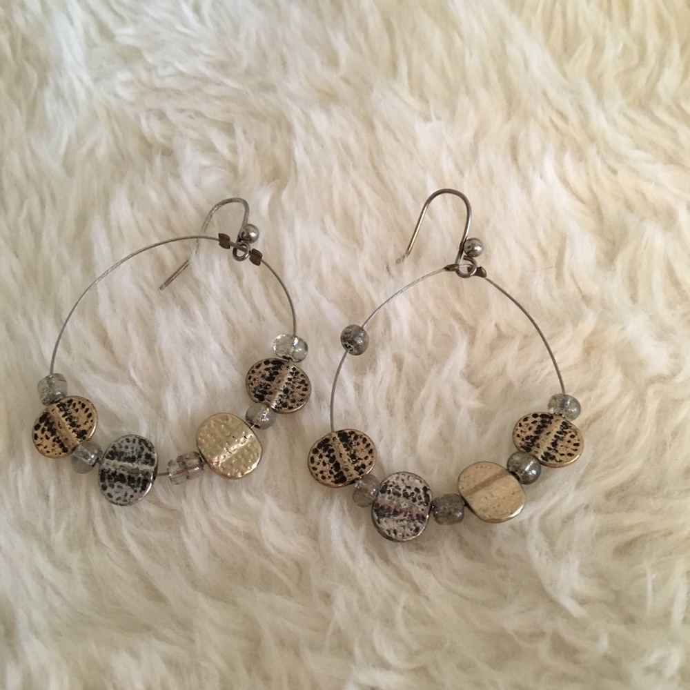 Dangle Hoop Earrings‎